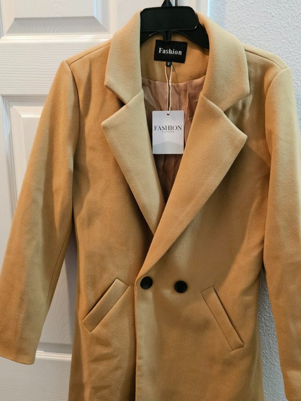 TRENCH  COAT DARK  TAN